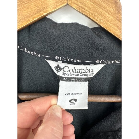 Columbia Mens Black Long Sleeve Full-Zip Fleece Jacket XL - Picture 4 of 11